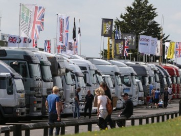 BTCC Paddock