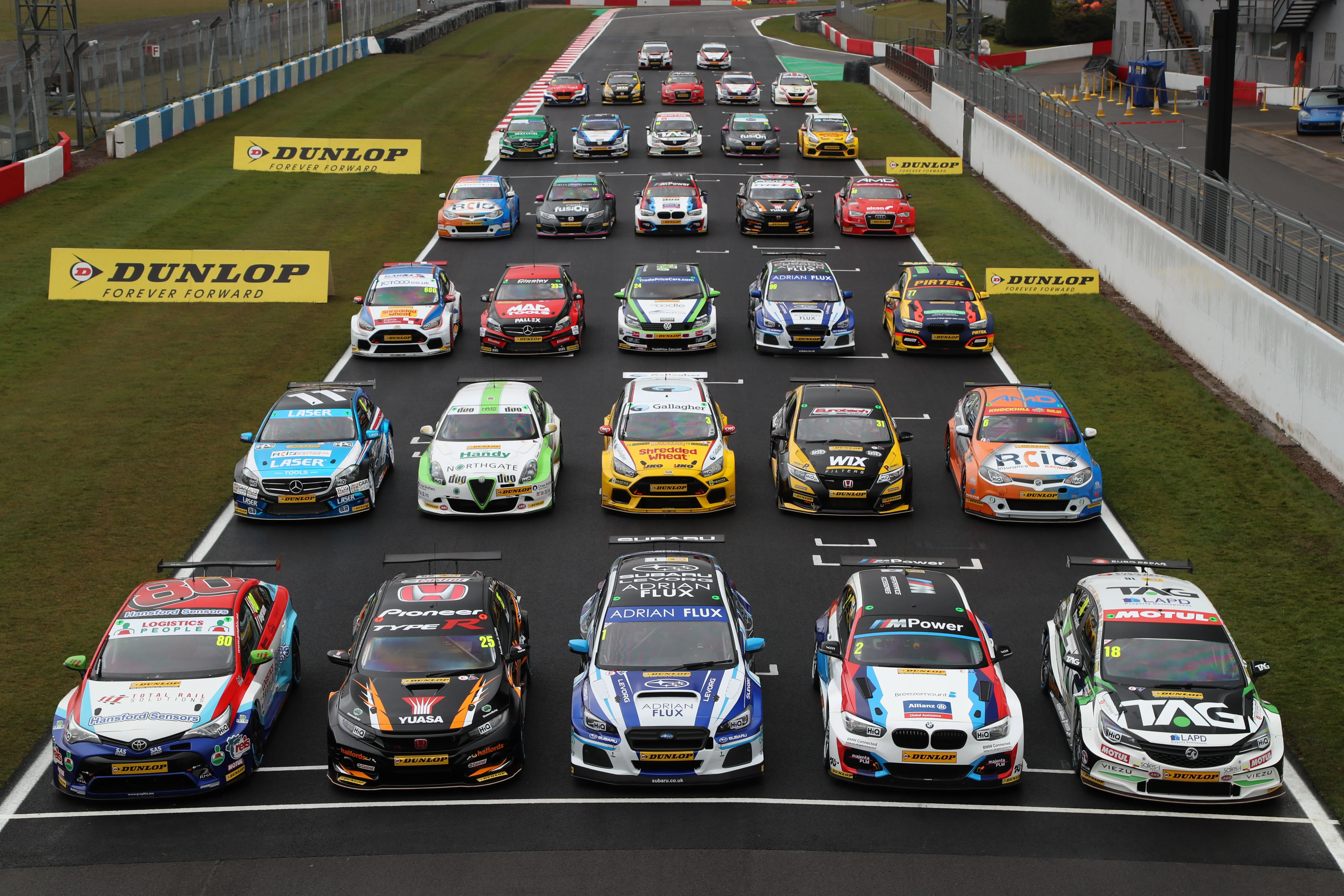 Kwik Fit British Touring Car Championship Stars And Cars To Take