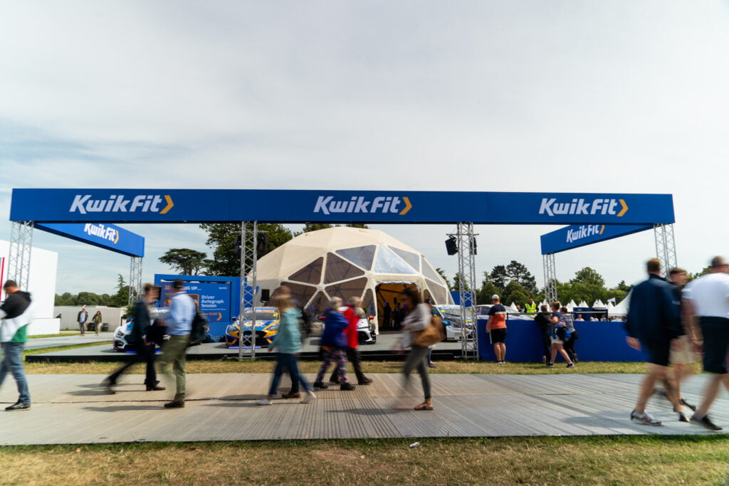 Kwik Fit gets set for the Goodwood Festival of Speed