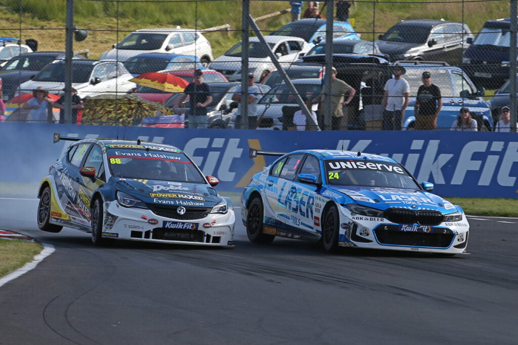 Hill climbs to summit of BTCC standings