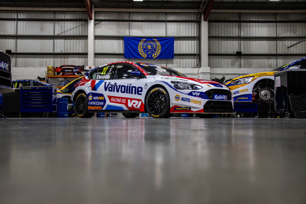 NAPA Racing UK reveal Valvoline livery for Silverstone