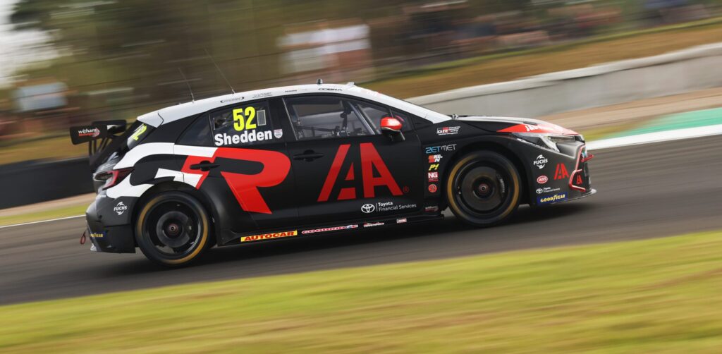 Corolla heads home in quest to conquer legendary Donington Park GP