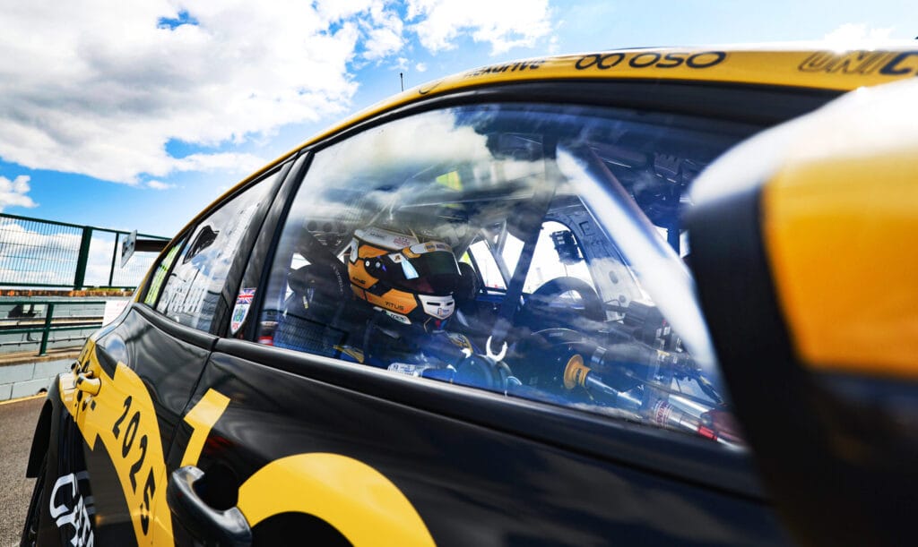 Sutton takes race three victory at Croft after eventful contest