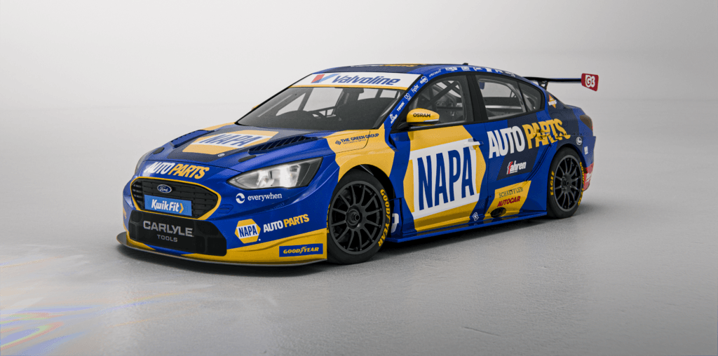 NAPA Racing UK brings saloon version of Ford Focus to BTCC