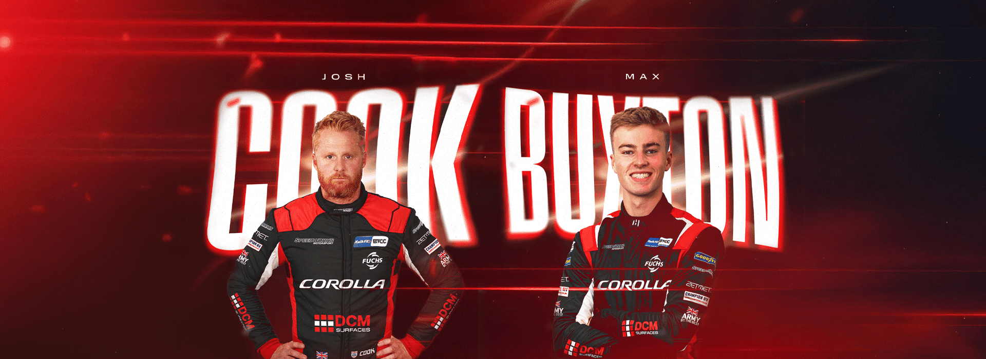 Cook and Buxton confirmed as Speedworks Corolla Racing line-up for 2026 BTCC campaign