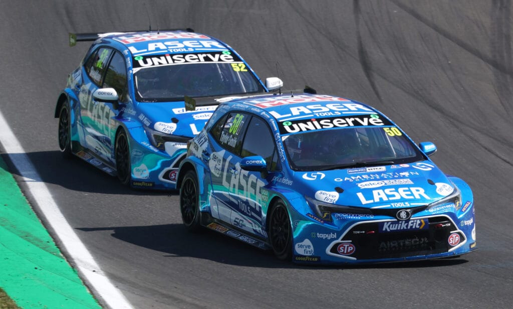 Momentum building for Laser Tools Racing with MB Motorsport heading to Snetterton