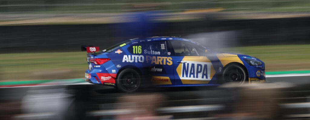 Sutton speeds to half century of BTCC victories